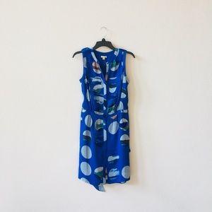 Leifsdottir Silk Button Front Dress, Size S